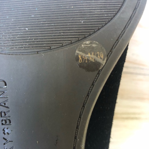 Lucky Brand Suede Leather Black Bootie Boots - Picture 12 of 13